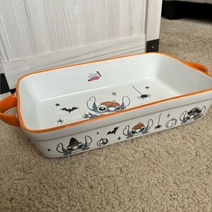 Stitch Halloween Baking Dish